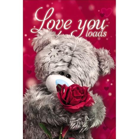 3D Holographic Love You Loads Me to You Valentines Day Card £3.79